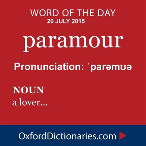 paramour noun .